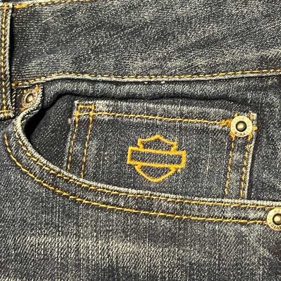 Harley Davidson Women’s Jeans Size 16P‎ - Picture 2 of 5